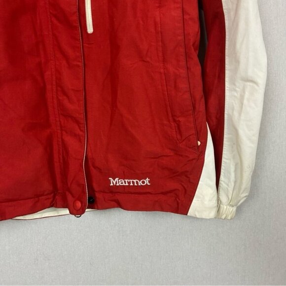 MARMOT Winter Ski Snowboard Jacket Full Zip Hooded Coat Shell Sz M - Picture 3 of 14